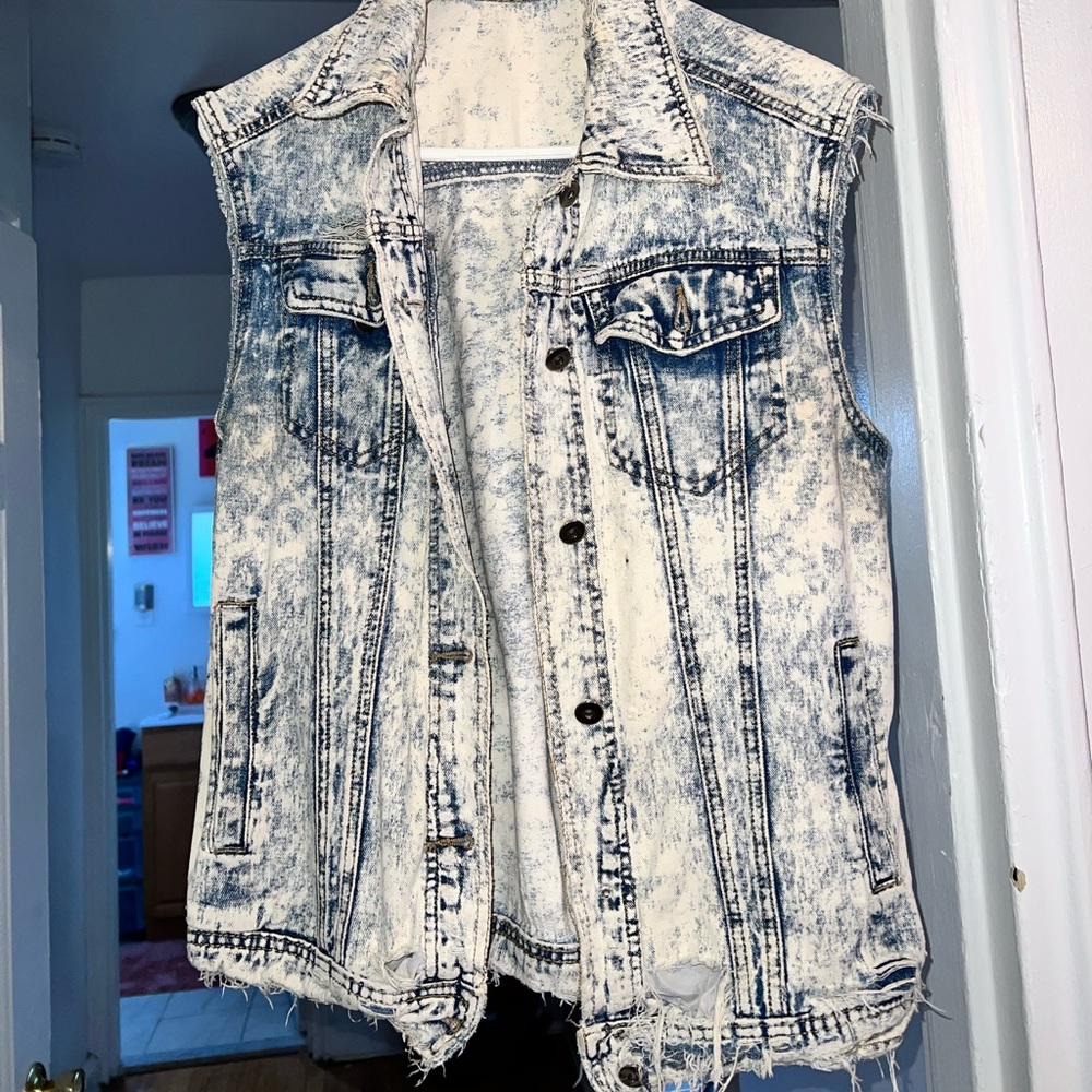 Jean vest custom
